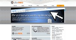 Desktop Screenshot of alterinfo.hr